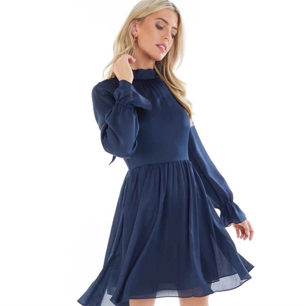 Ted Baker London Blue Dress - size 2
